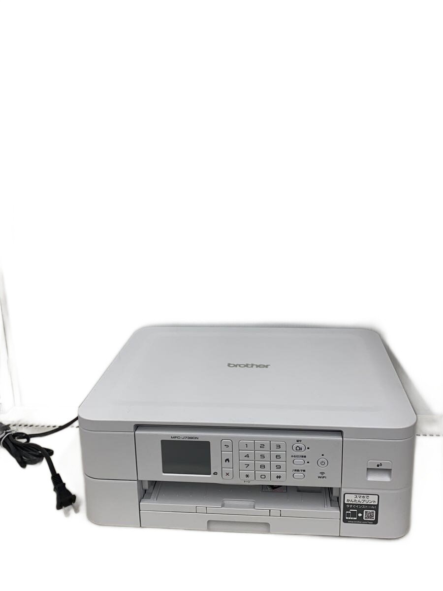 【中古】brother◆プリンタ MFC-J739DN/インク+スキャナ【パソコン】 パソコン・周辺機器-その他