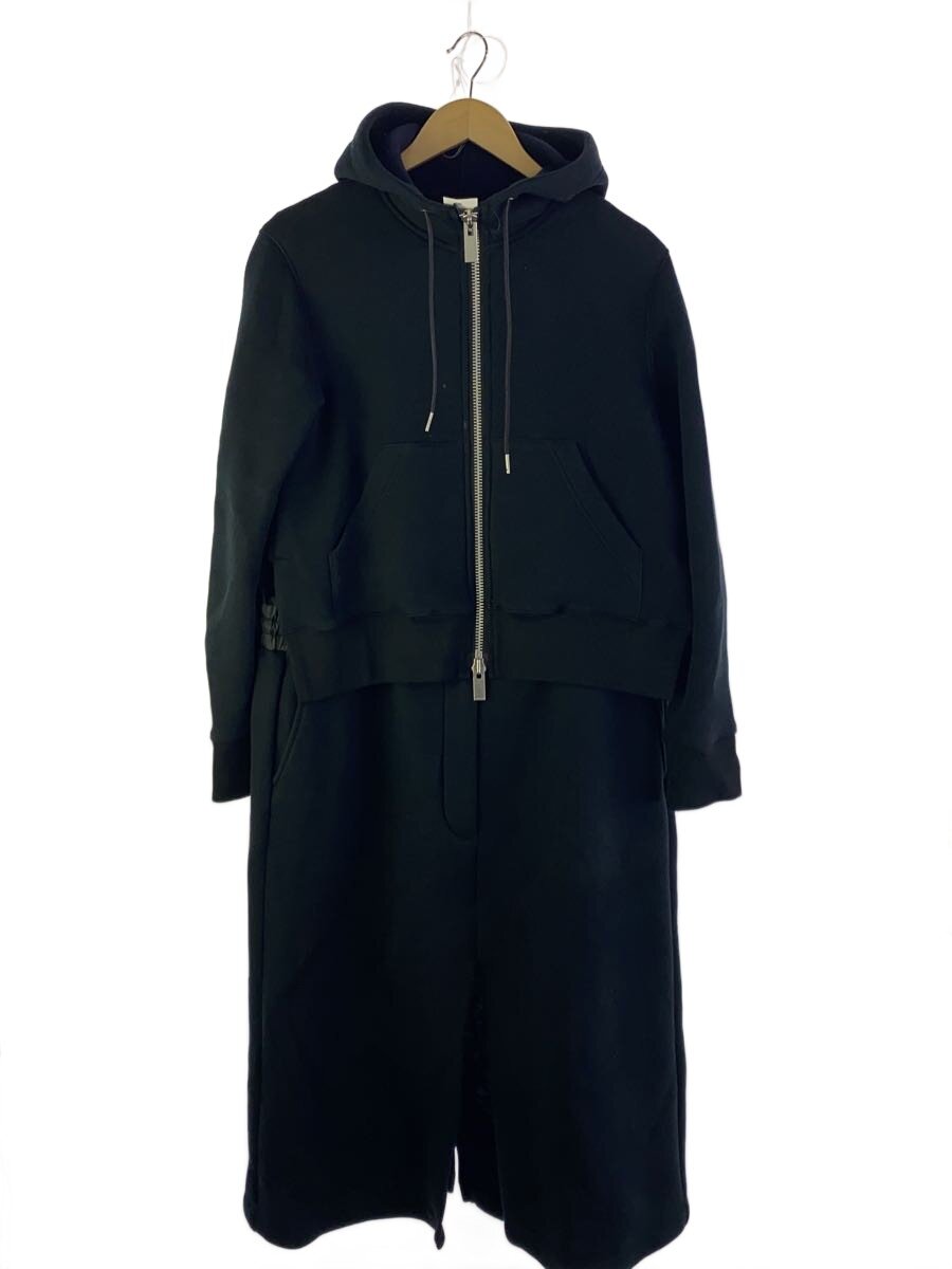 【中古】sacai◆衣装/3/綿織物/BLK/20-05361//【レディース御召しもの】