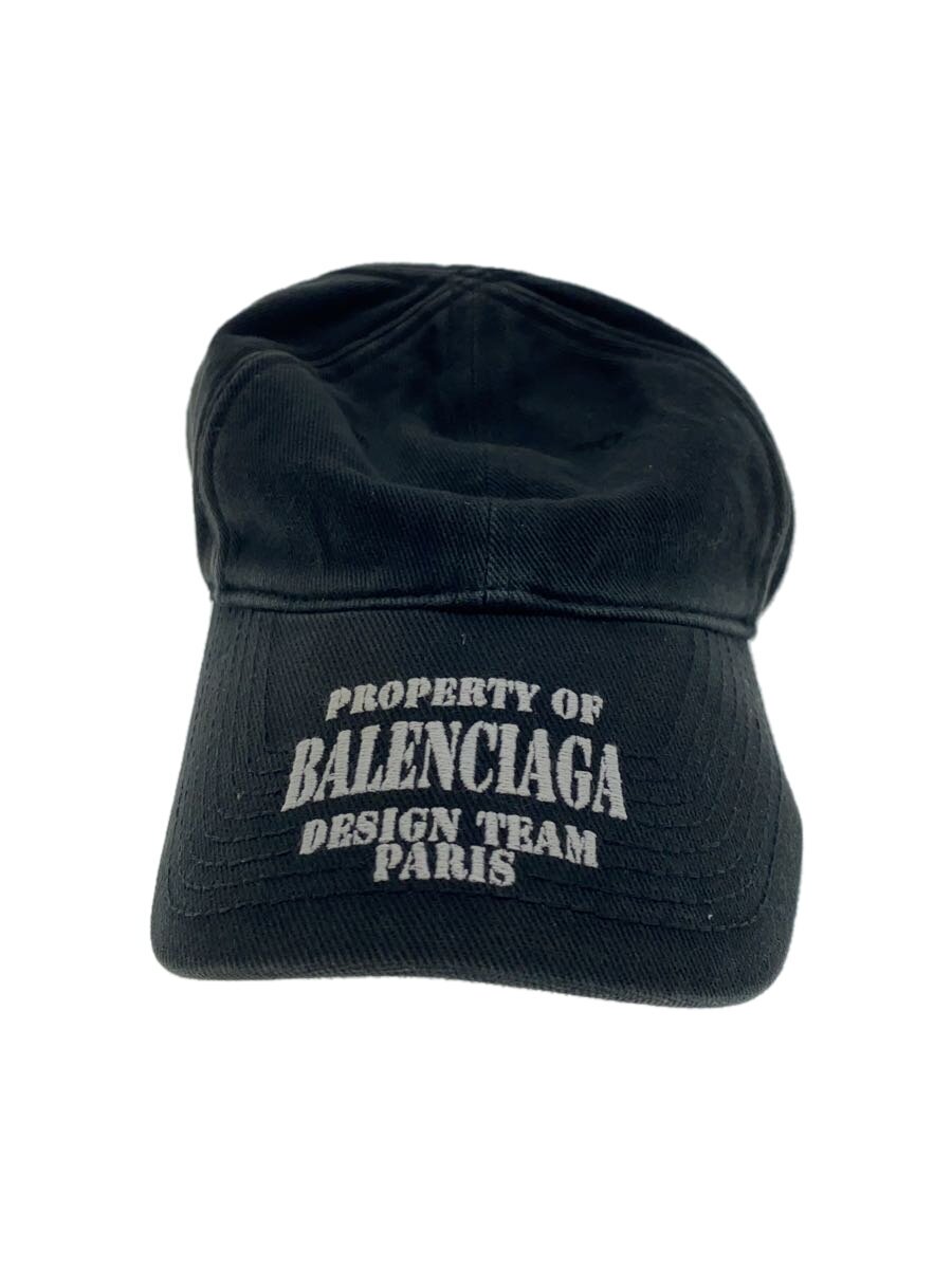 【中古】BALENCIAGA◆旗がしら/L/綿織物/BLK/メンズ/704097 410B2【服飾雑貨他】