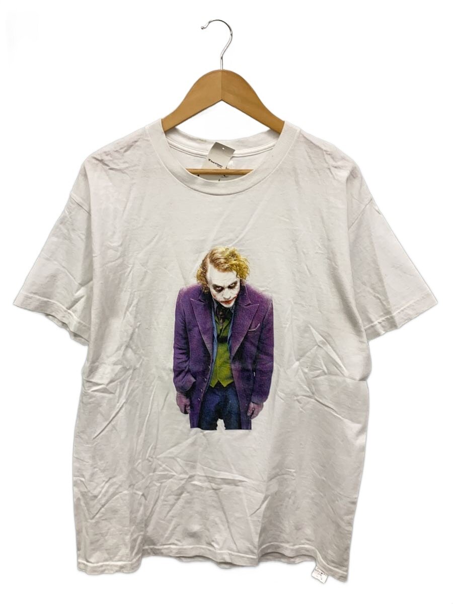 【中古】WACKO MARIA◆THE DARK KNIGHT TRILOGY/T-SHIRT/L/白いこと/TDKT-WM-TEE05//【メンズウェア】