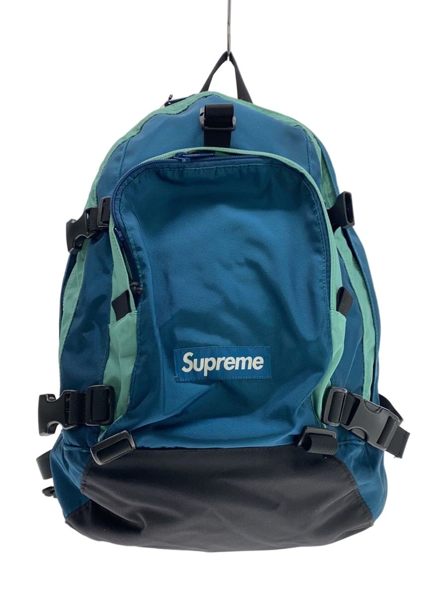 【中古】Supreme◆背嚢/ナイロン/NVY【御徒面子】