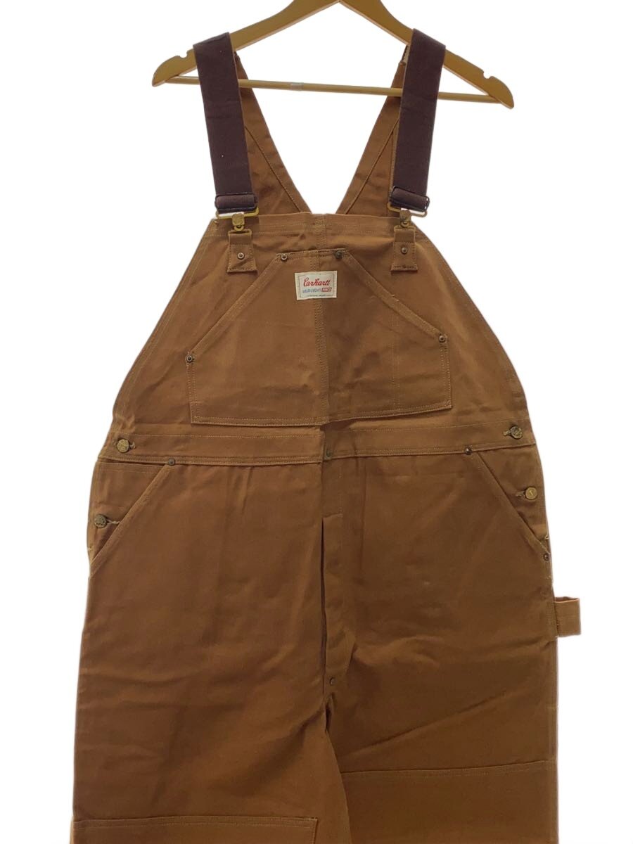 【中古】Carhartt◆60S/Headlight/Finks/トリプル名まえ/ダブルニー/大層らしいオール/44/綿織物/駱駝【メンズウェア】