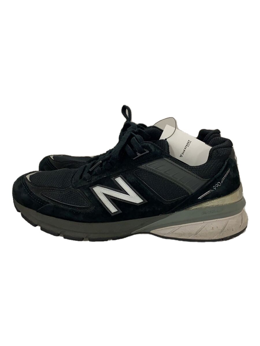 【中古】NEW BALANCE◆M990//ブラック/27cm/BLK//【シューズ】｜2ｎｄ STREET 店