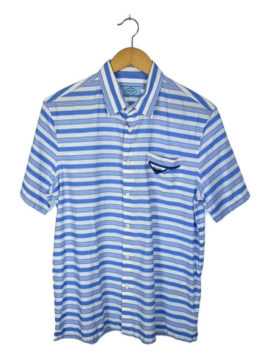 【中古】PRADA◆Lighthouse Print Shirt/半袖シャツ/コットン/BLU/UCS293 S172 1T3R//【メンズウェア】｜2ｎｄ STREET 店 27,804円