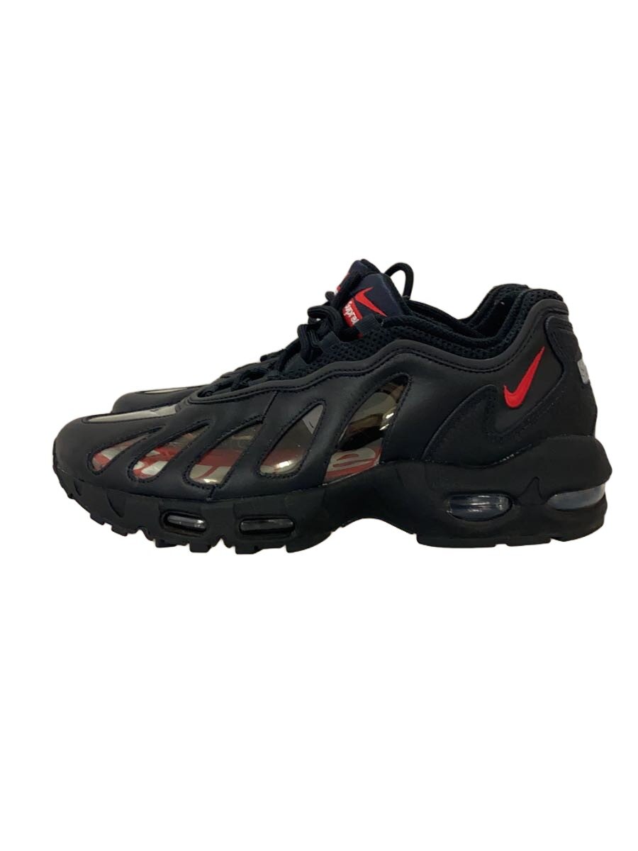 【中古】NIKE◆AIR MAX 96/S_エア湖 マックス 96/S/27糎/BLK【シューズ】