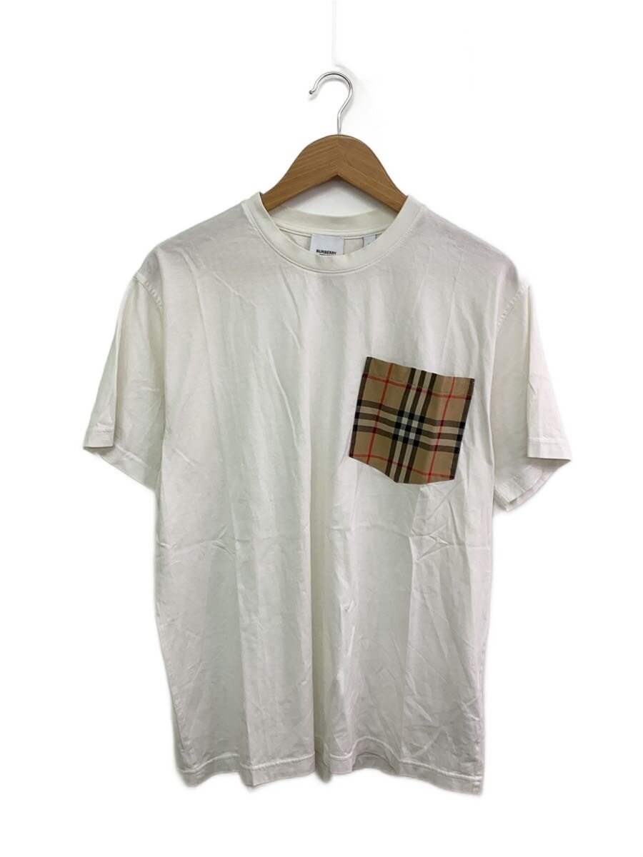 【中古】BURBERRY LONDON◆Tシャツ/M/コットン/WHT/無地/8043386//【メンズウェア】｜2ｎｄ STREET 店