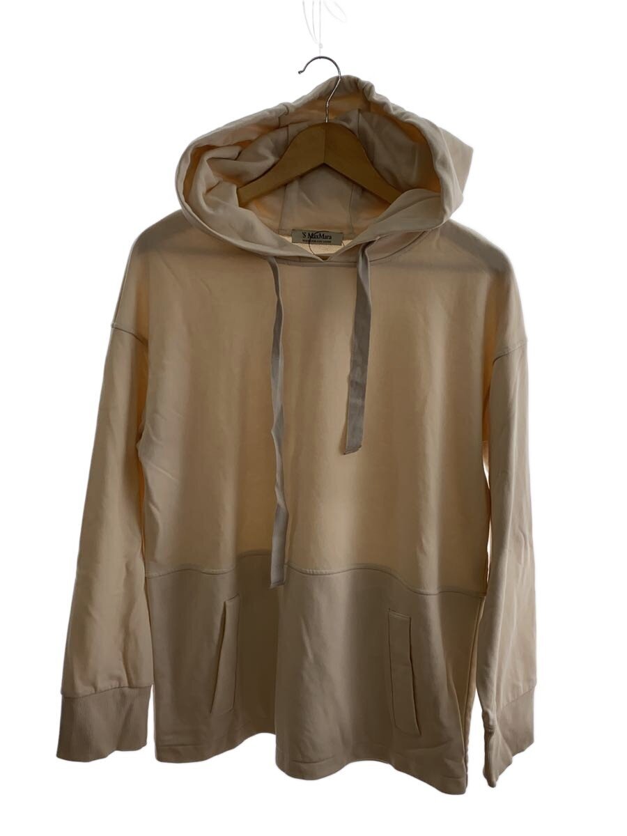 【中古】S Max Mara◆パーカー/--/綿織物/BEG/無地【レディースお召しもの】