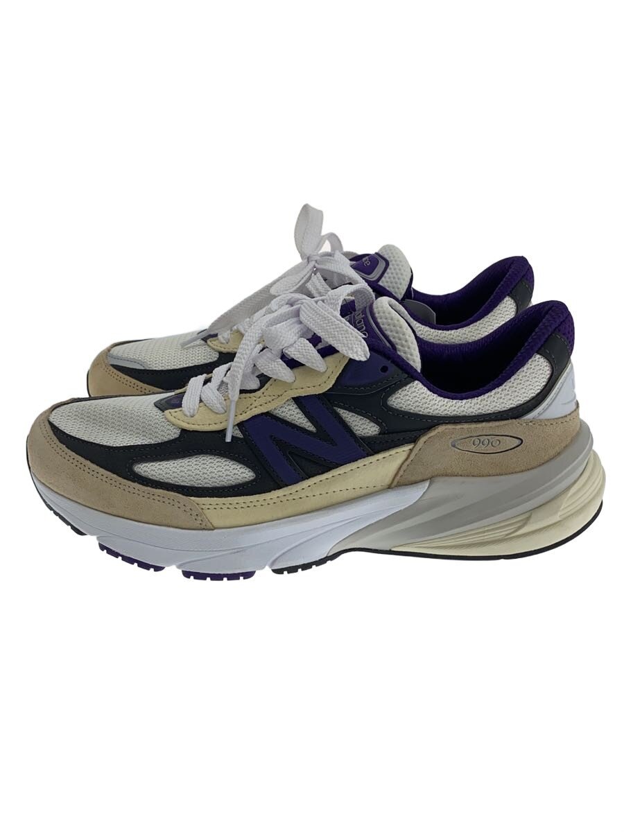 【中古】NEW BALANCE◆U990/白いこと/28糎/WHT【シューズ】