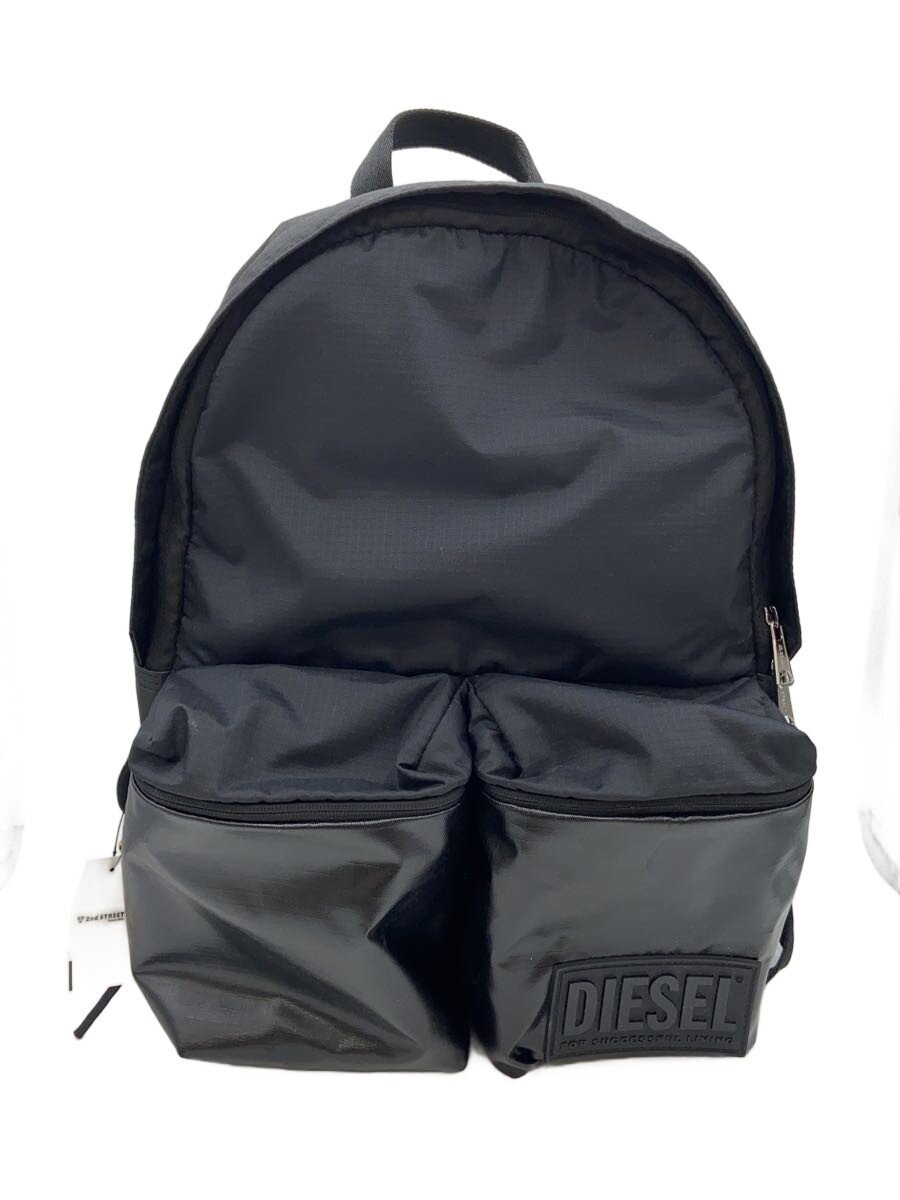 【中古】DIESEL◆背嚢/--/BLK【御徒面子】