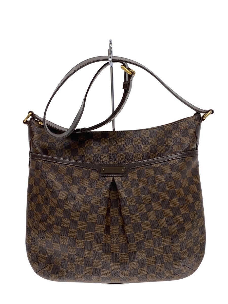 【中古】LOUIS VUITTON◆ブルームズベリGM_ダミエ・エベヌ/PVC/BRW/赤銅色【御徒面子】