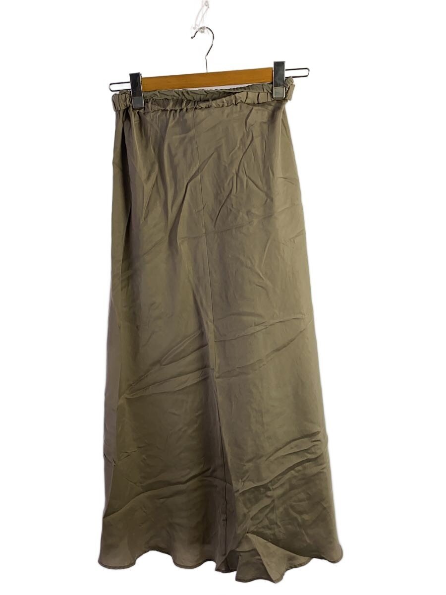 【中古】Spick\u0026Span◆25SS/ウォッシャブルキュプラフレアスカート/36/BEG/25-060-200-9051-3-0【レディース御召しもの】