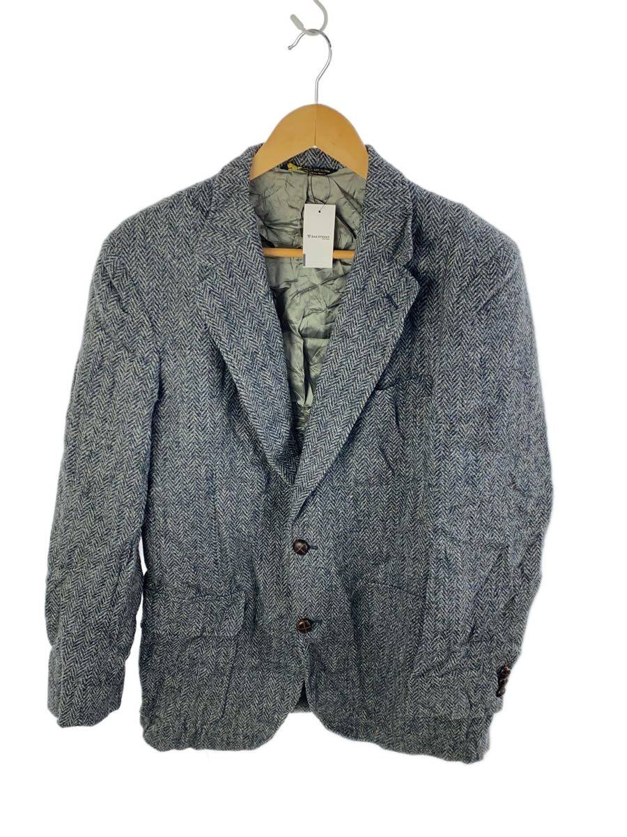 【中古】HARRIS TWEED◆テーラードジャケット/--/ツイード/GRY【メンズウェア】｜2ｎｄ STREET 店