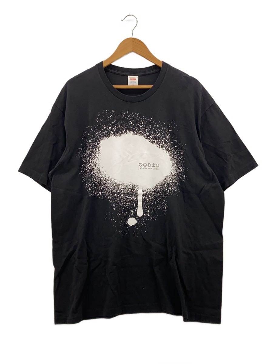 【中古】Supreme◆プルオーバー/XL/綿織物/BLK/刷り上げる【メンズウェア】