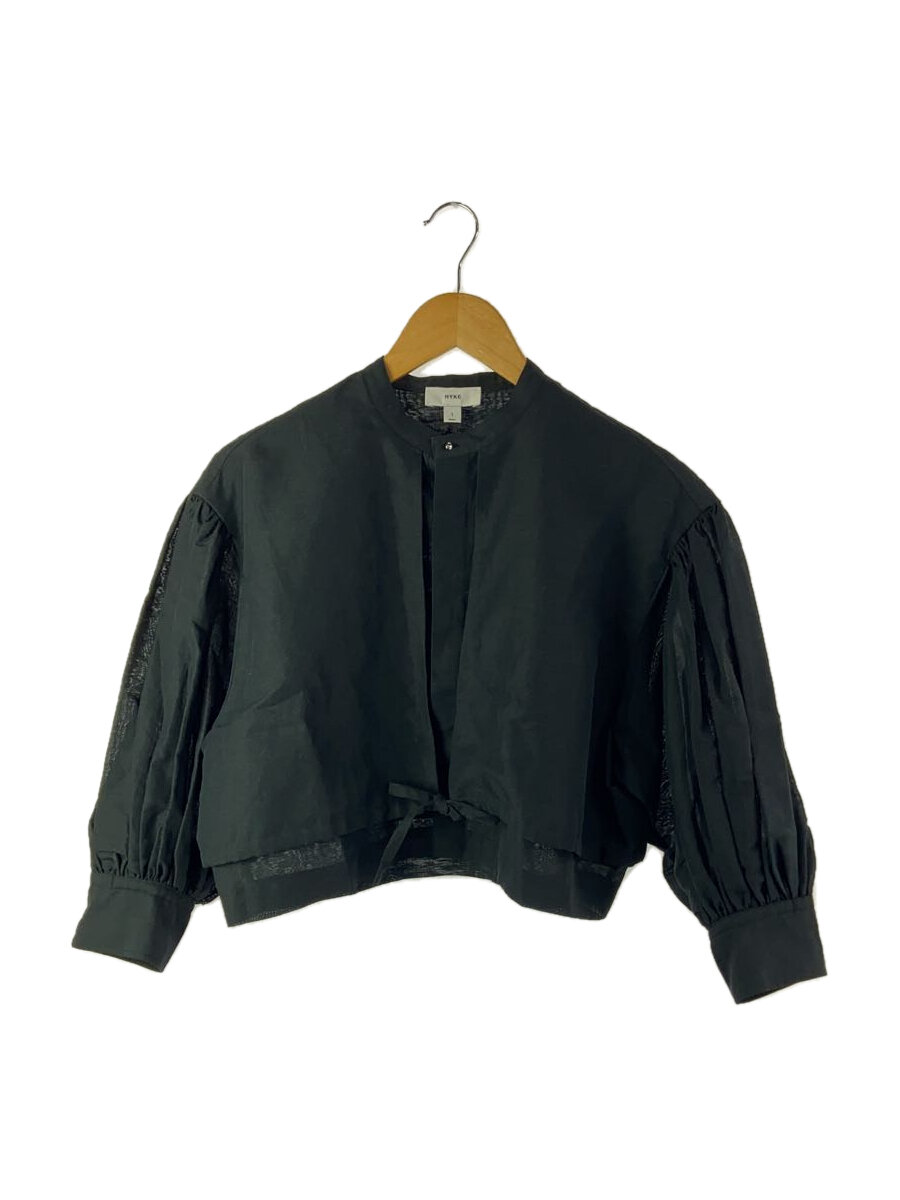 【中古】HYKE◆ブラウス/1/リネン/BLK/無地/241-15207//【レディースウェア】｜2ｎｄ STREET 店 14,527円