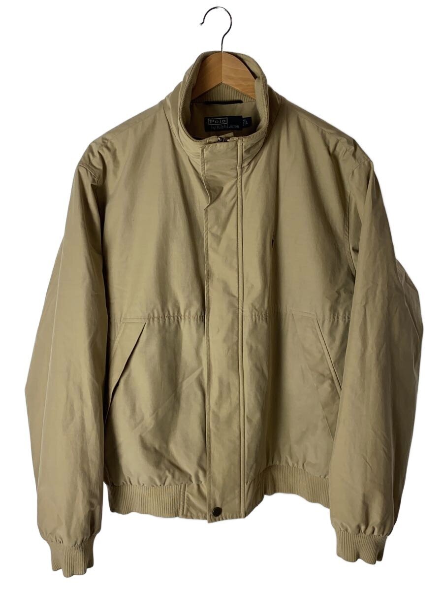 【中古】POLO RALPH LAUREN◆ブルゾン/L/ナイロン/BEG//【メンズウェア】|2nd STREET 店