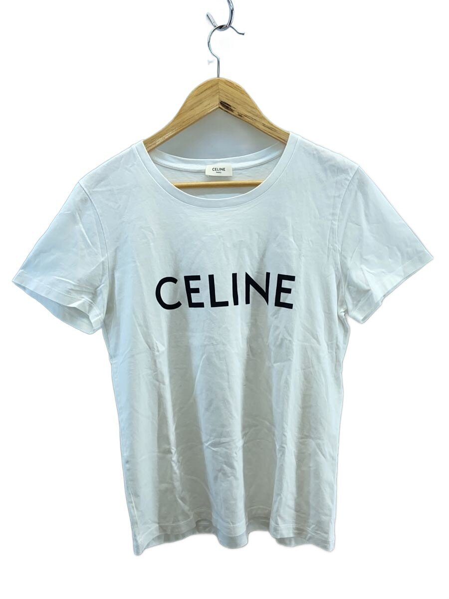 【中古】CELINE◆古典派音楽ロゴタイプT/プルオーバー/L/--【レディースお召しもの】