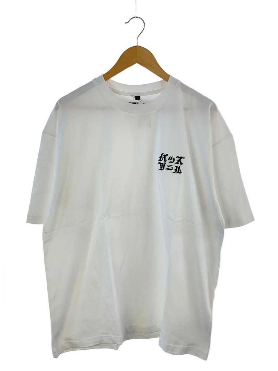 【中古】BUDSPOOL◆プルオーバー/XL/綿織物/WHT【メンズウェア】