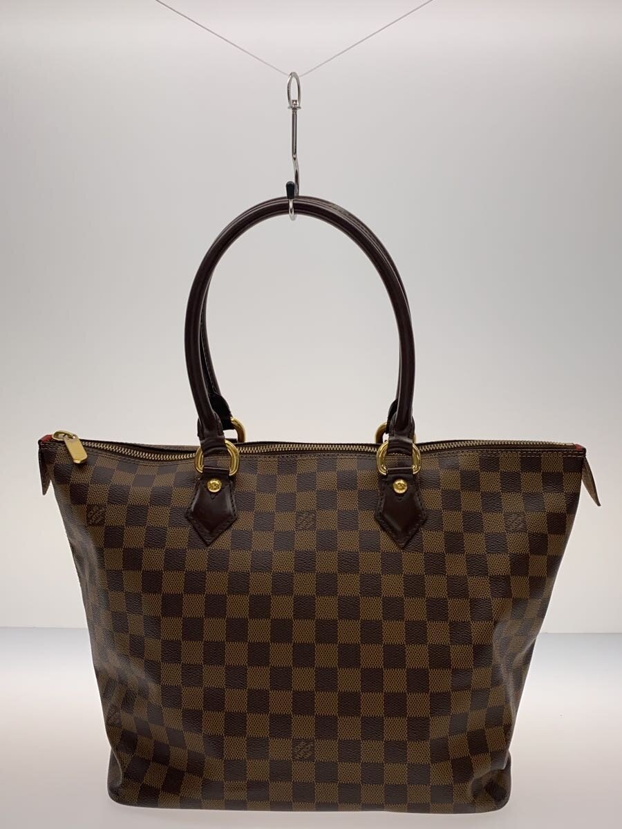 【中古】LOUIS VUITTON◆サレヤPM_ダミエ・エベヌ/PVC/BRW【バッグ】｜2ｎｄ STREET 店