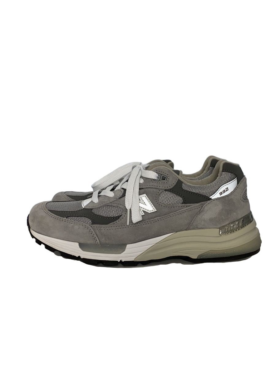 【中古】NEW BALANCE◆U992/ローカットスニーカー/U992GY/薄墨色/26.5珊【シューズ】