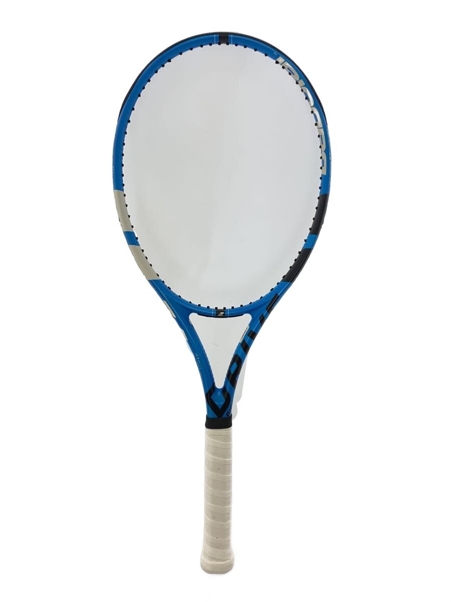 【中古】Babolat◆PURE DRIVE 2018/庭球櫂/硬式櫂/青色//【運動競技】