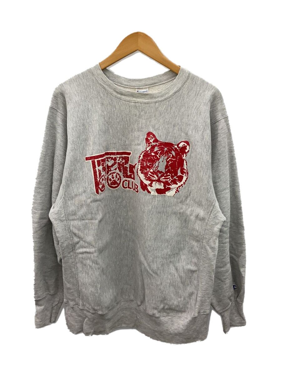 【中古】Champion◆流汗/XL/綿織物/GRY【メンズウェア】