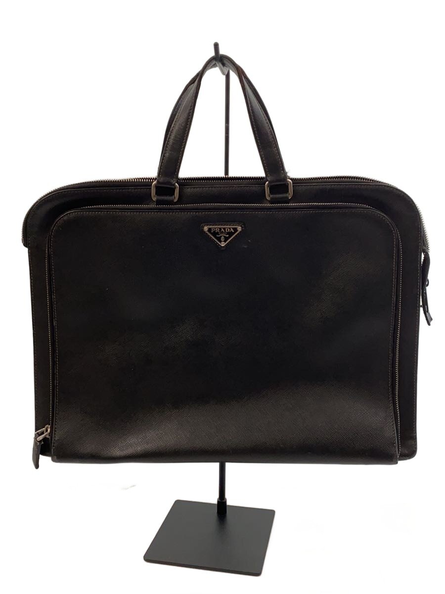 【中古】PRADA◆バッグ/レザー/BLK/無地【バッグ】｜2ｎｄ STREET 店