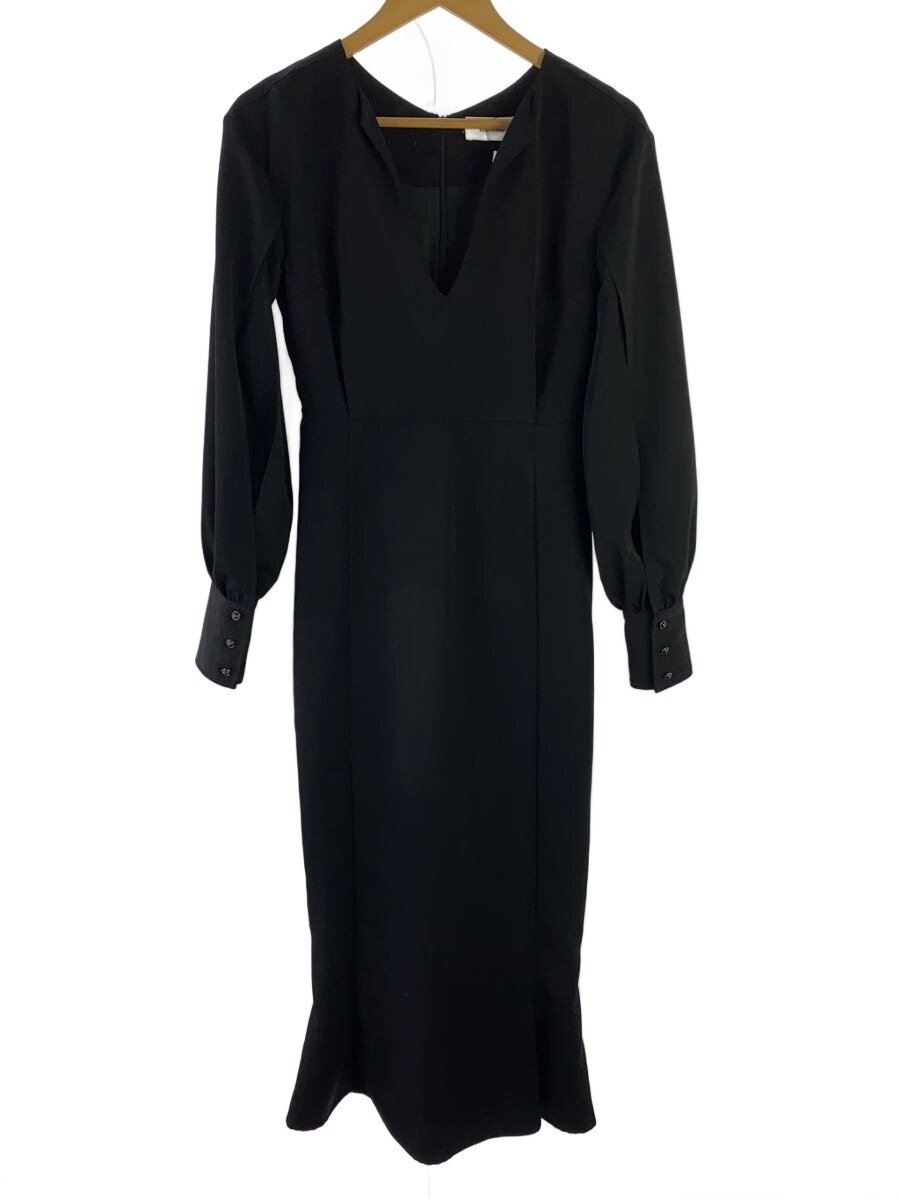 【中古】Knuth Marf◆長袖衣裳/M/ポリエステル/BLK/無地/KM22SS05【レディース御召しもの】