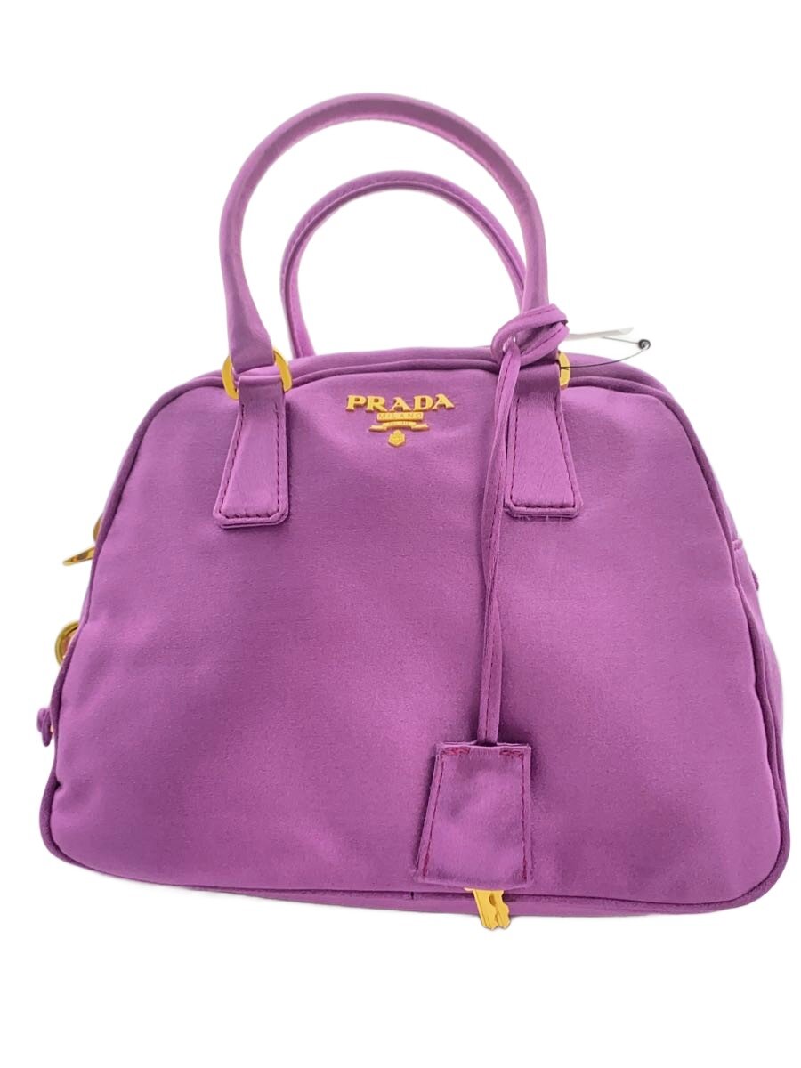【中古】PRADA◆2WAY/ミニショルダーバッグ/サテン/PUP/BL0444【バッグ】|2nd STREET 店
