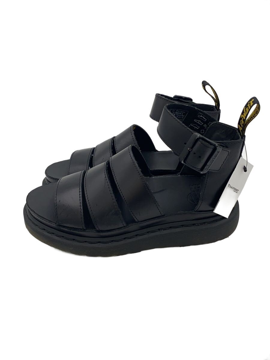 【中古】Dr.Martens◆サンダル/38/BLK【シューズ】