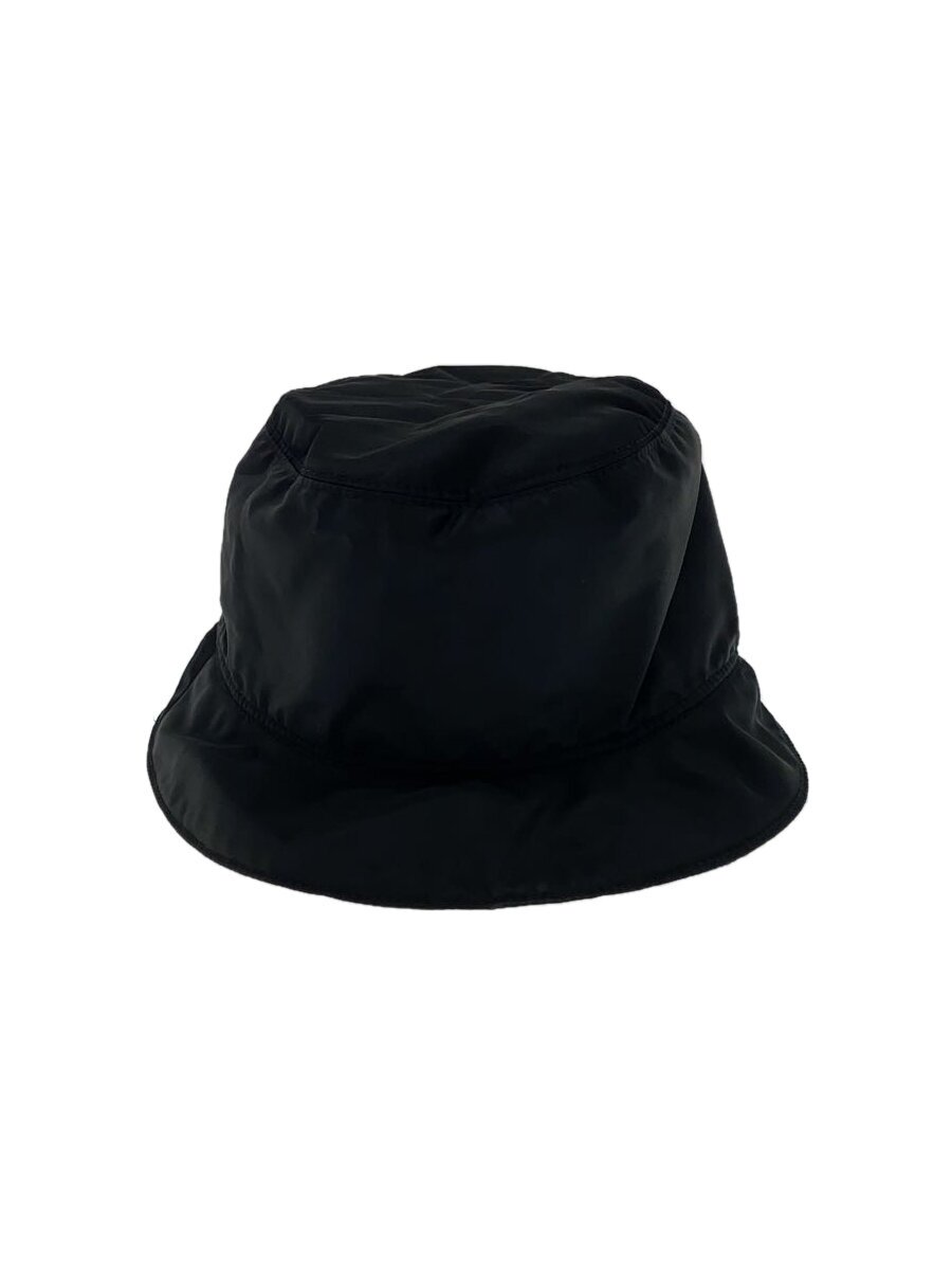 【中古】PRADA◆バケットハット/M/ナイロン/ブラック/無地/レディース//【服飾雑貨他】|2nd STREET 店