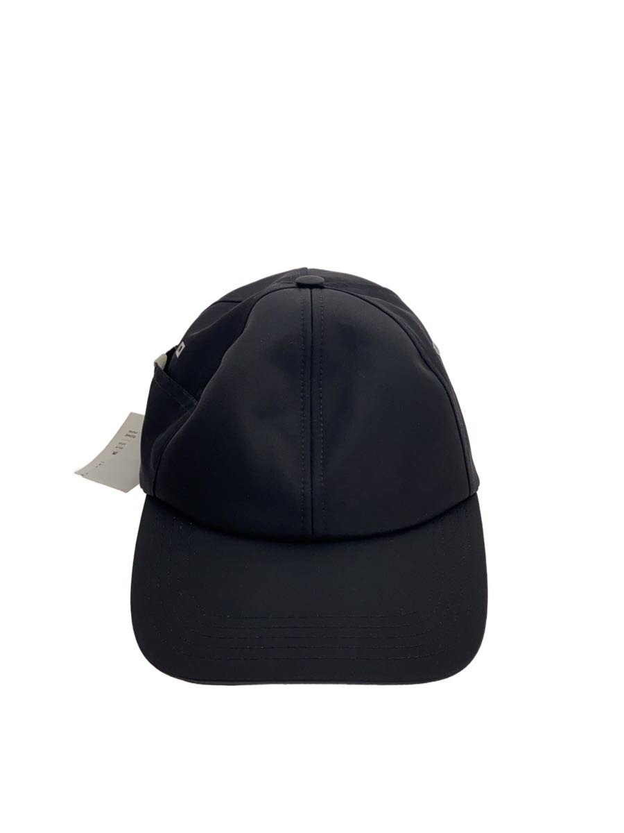 【中古】JACQUEMUS◆天使の都市 CASQUETTE OVALIE/旗がしら/ナイロン/BLK/メンズ/246AC667-3138//【服飾雑貨他】