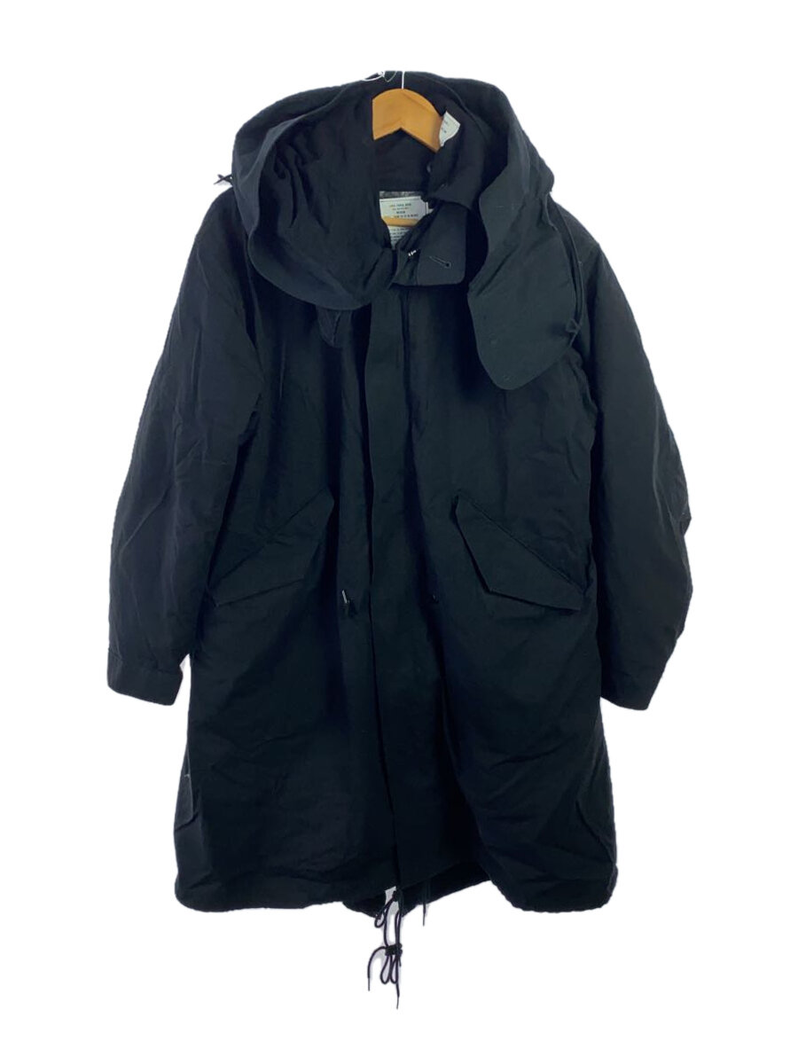 【中古】N.HOOLYWOOD◆EXCHANGE SERVICE/M-65/フィッシュテールパーカー/厚地の外套/M/BLK/992-C002-080//【メンズウェア】