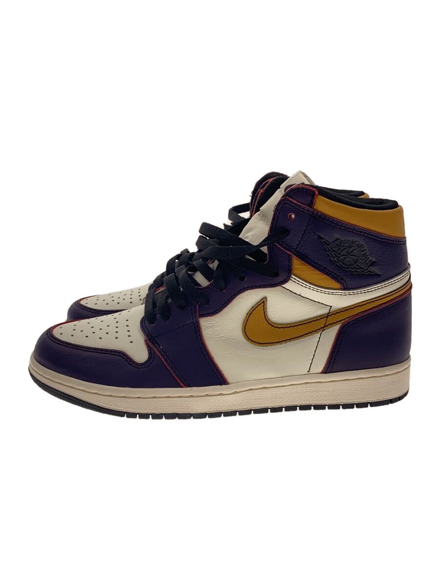 【中古】NIKE◆AIR JORDAN 1 RETRO HIGH OG DEFIANT/27糎/CD6578-507【シューズ】