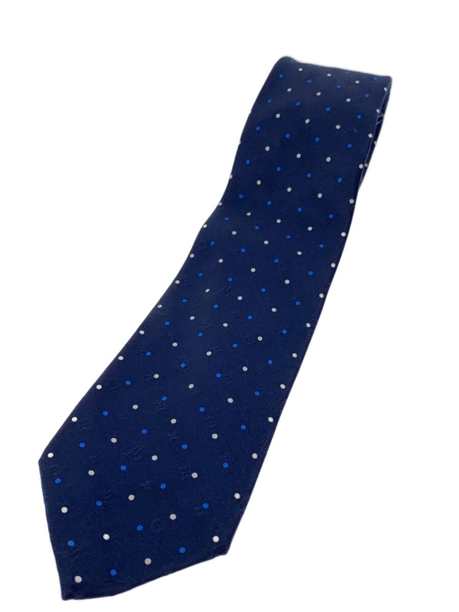 【中古】LOUIS VUITTON◆タイ/絹地/NVY/一点/メンズ//【服飾雑貨他】