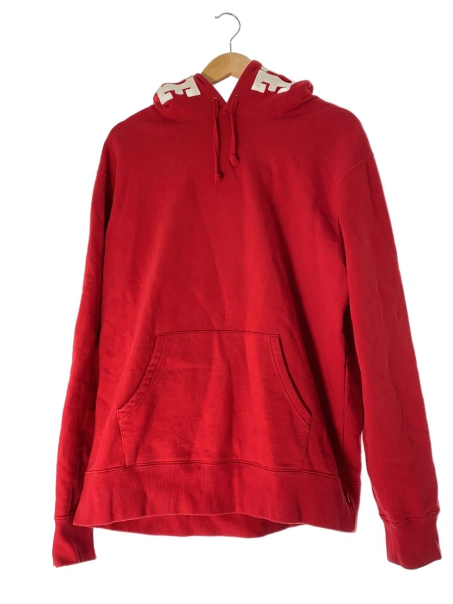 【中古】Supreme◆19FW/Mirrored Logo Hooded Sweatshirt/パーカー/M/コットン/RED【メンズウェア】|2nd STREET 店
