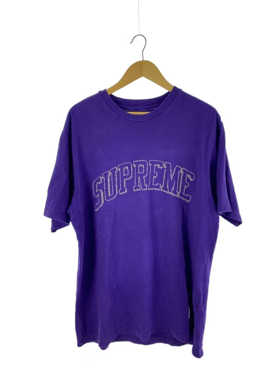 【中古】Supreme◆Sketch Embroidered S/S Top/23ss/L/綿織物/PUP【メンズウェア】