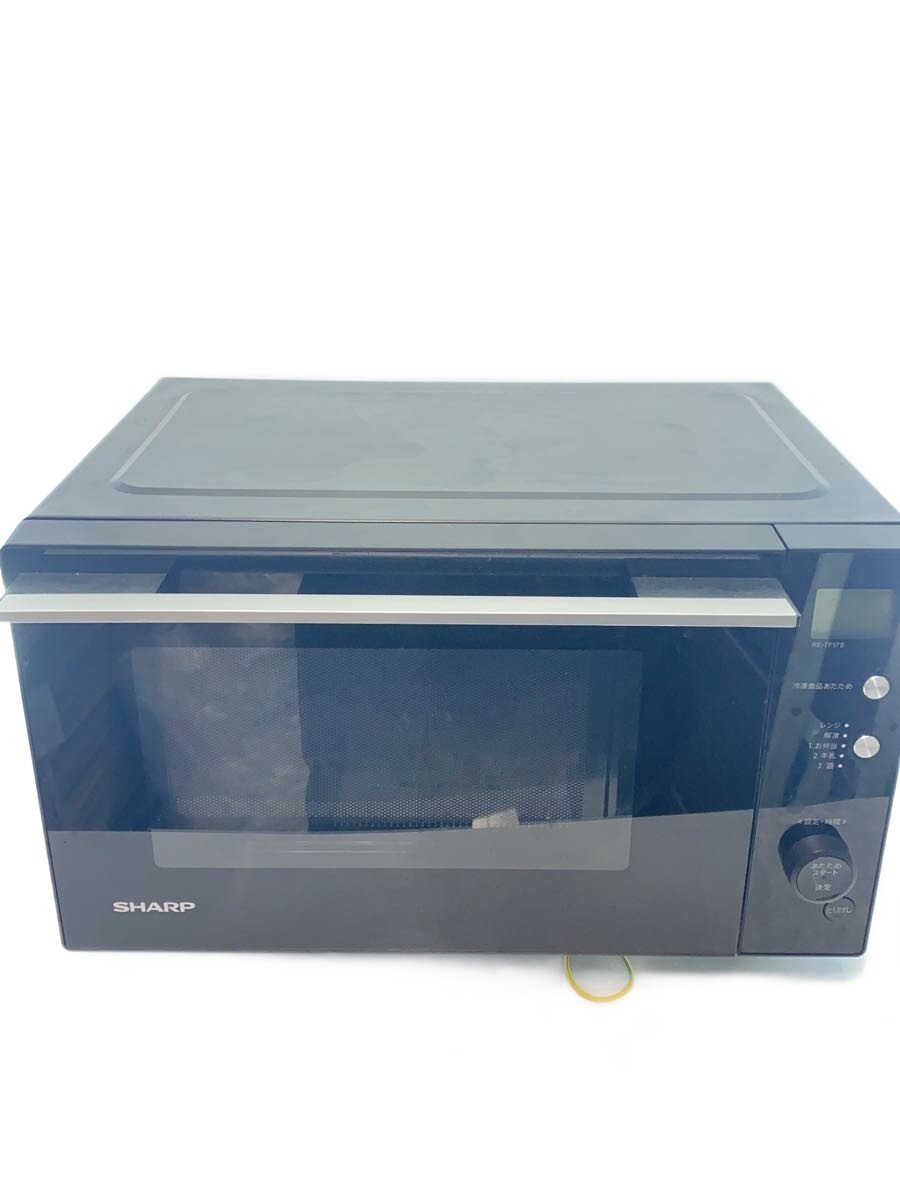【中古】SHARP◆電子レンジ RE-TF17S-B [ブラック系]【家電・ビジュアル・オーディオ】