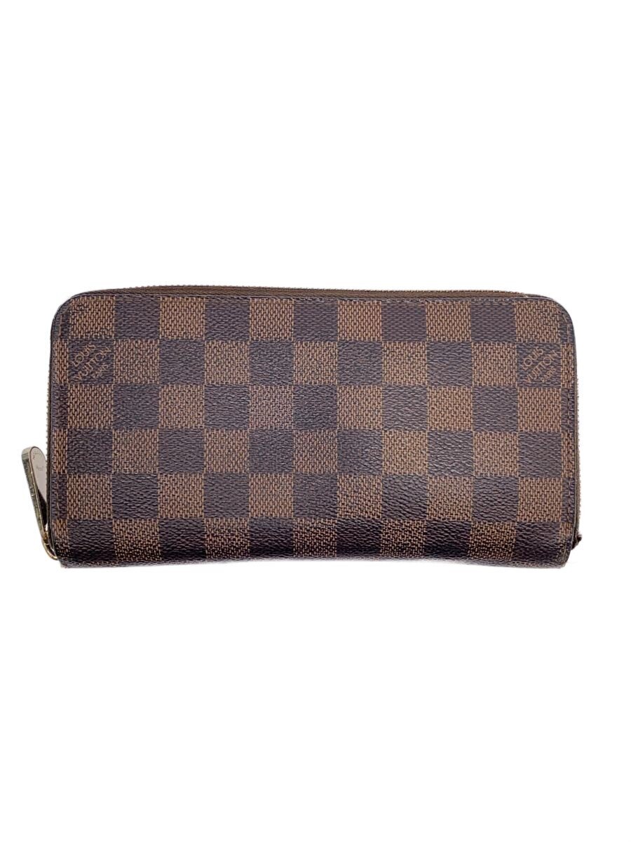 【中古】LOUIS VUITTON◆ジッピー・ウォレット・ヴェルティカル_ダミエ・エベヌ/PVC/BRW/総柄/レディース【服飾雑貨他】|2nd STREET 店