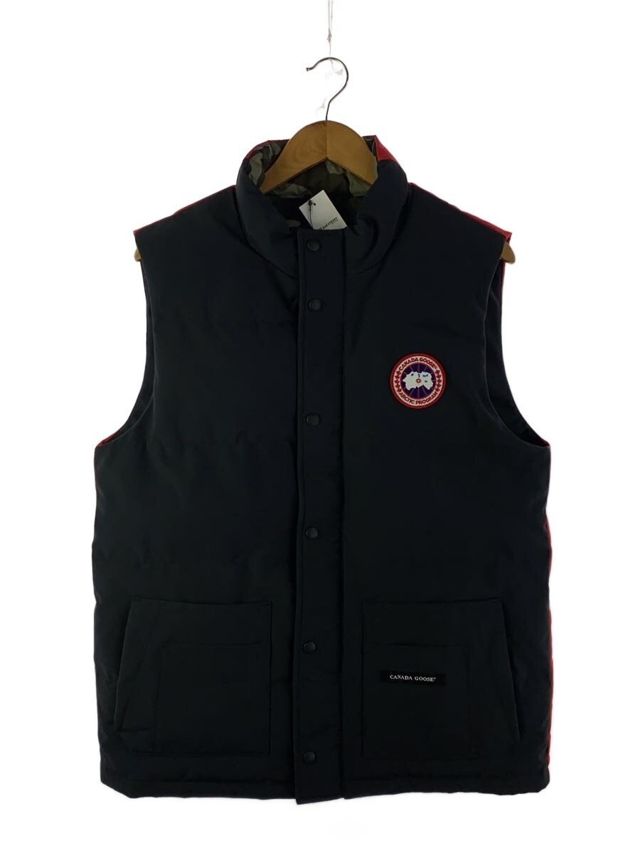 【中古】CANADA GOOSE◆ダウンベスト/M/ポリエステル/BLK/無地/2054U1//【メンズウェア】｜2ｎｄ STREET 店