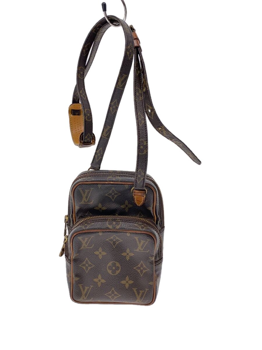【中古】LOUIS VUITTON◆ミニ・アマゾン_モノグラム・キャンバス/PVC/BRW//【バッグ】｜2ｎｄ STREET 店