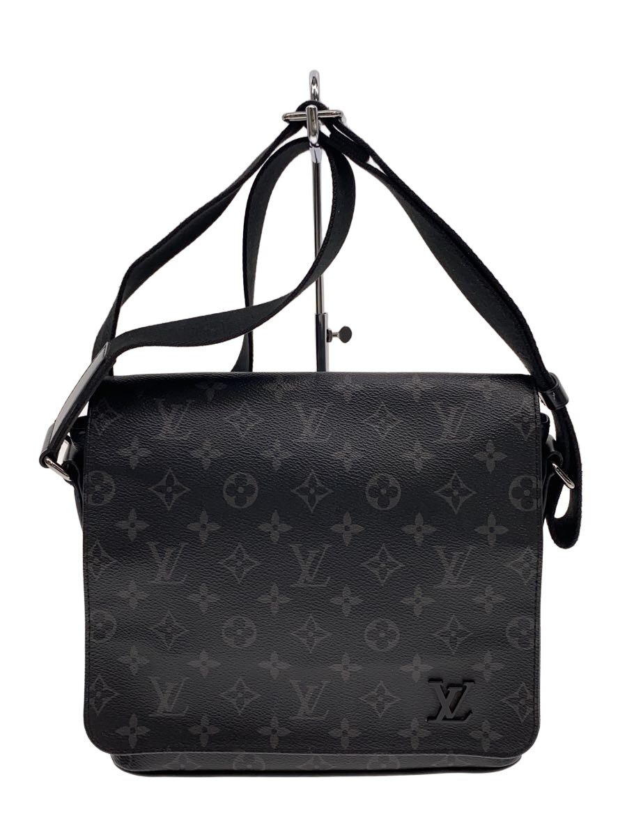 【中古】LOUIS VUITTON◆1)ディストリクトPMNM_モノグラム・エクリプス/PVC/BLK【御徒面子】