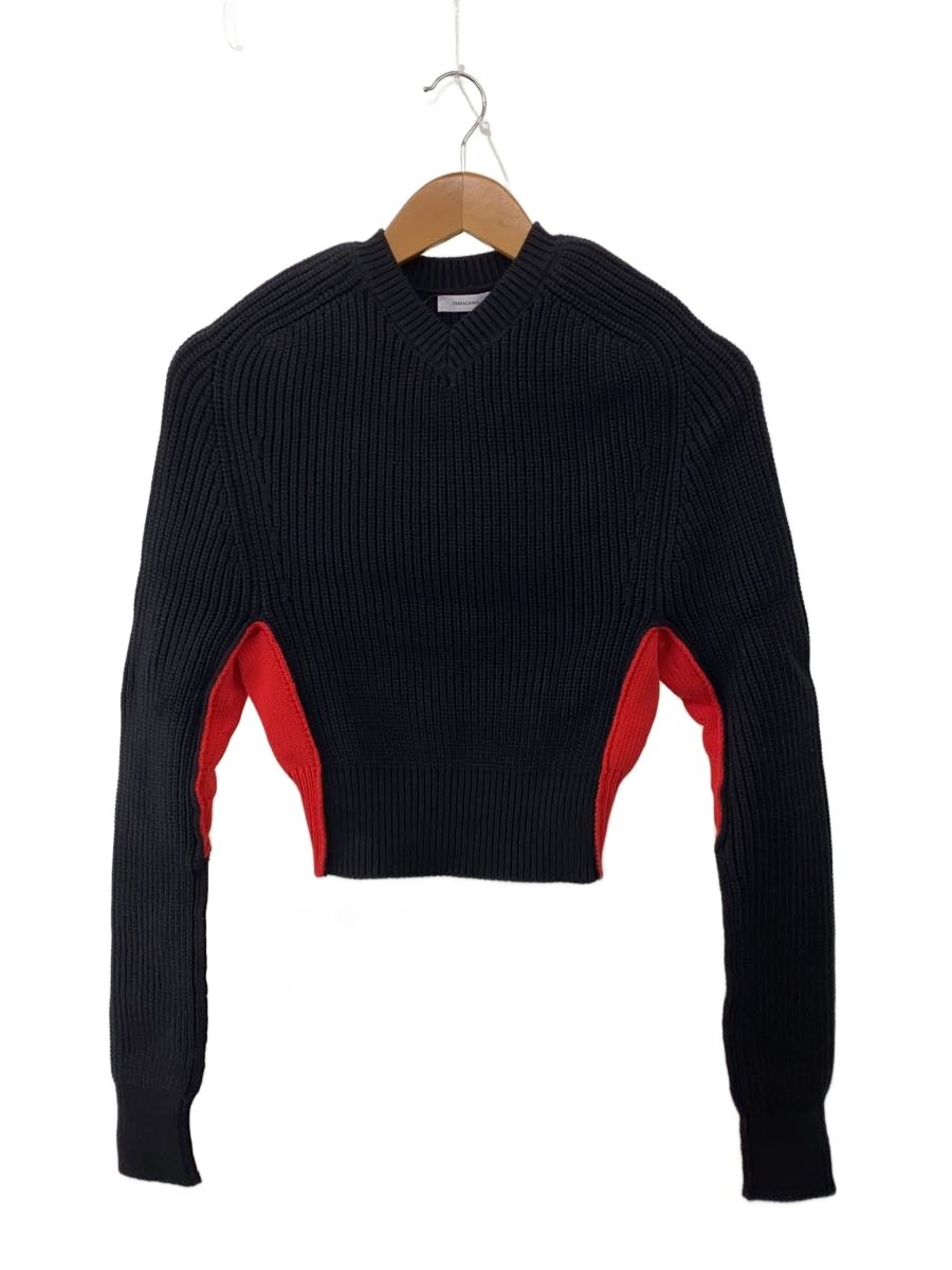 【中古】Salvatore Ferragamo◆V-NECK SHORT LENGTH KNIT/Vネック コットンニットセーター/S/111930/【レディースウェア】｜2ｎｄ STREET 店
