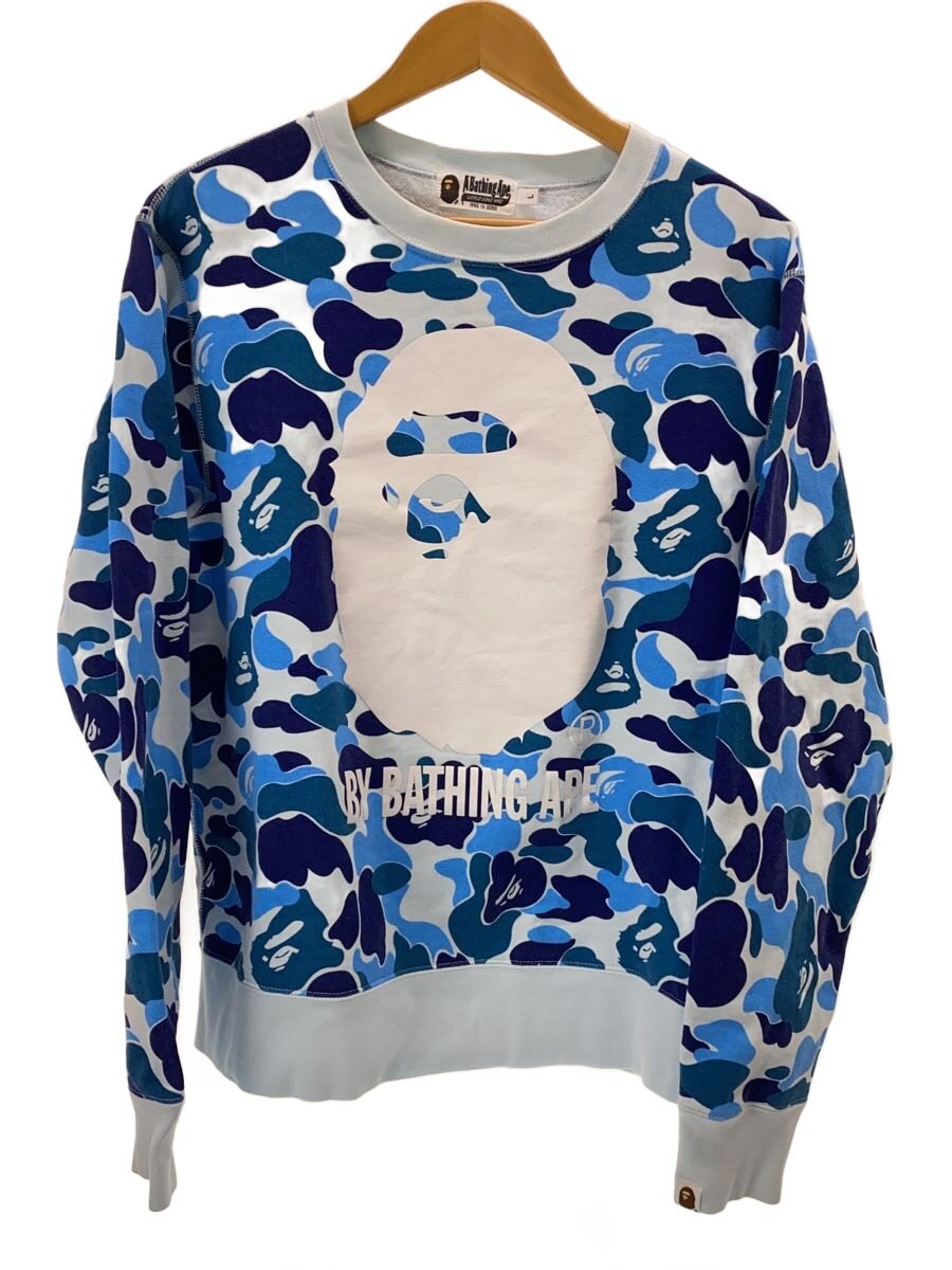 【中古】A BATHING APE◆流汗/L/綿織物/BLU/間鴨フラ/001swk801008【メンズウェア】