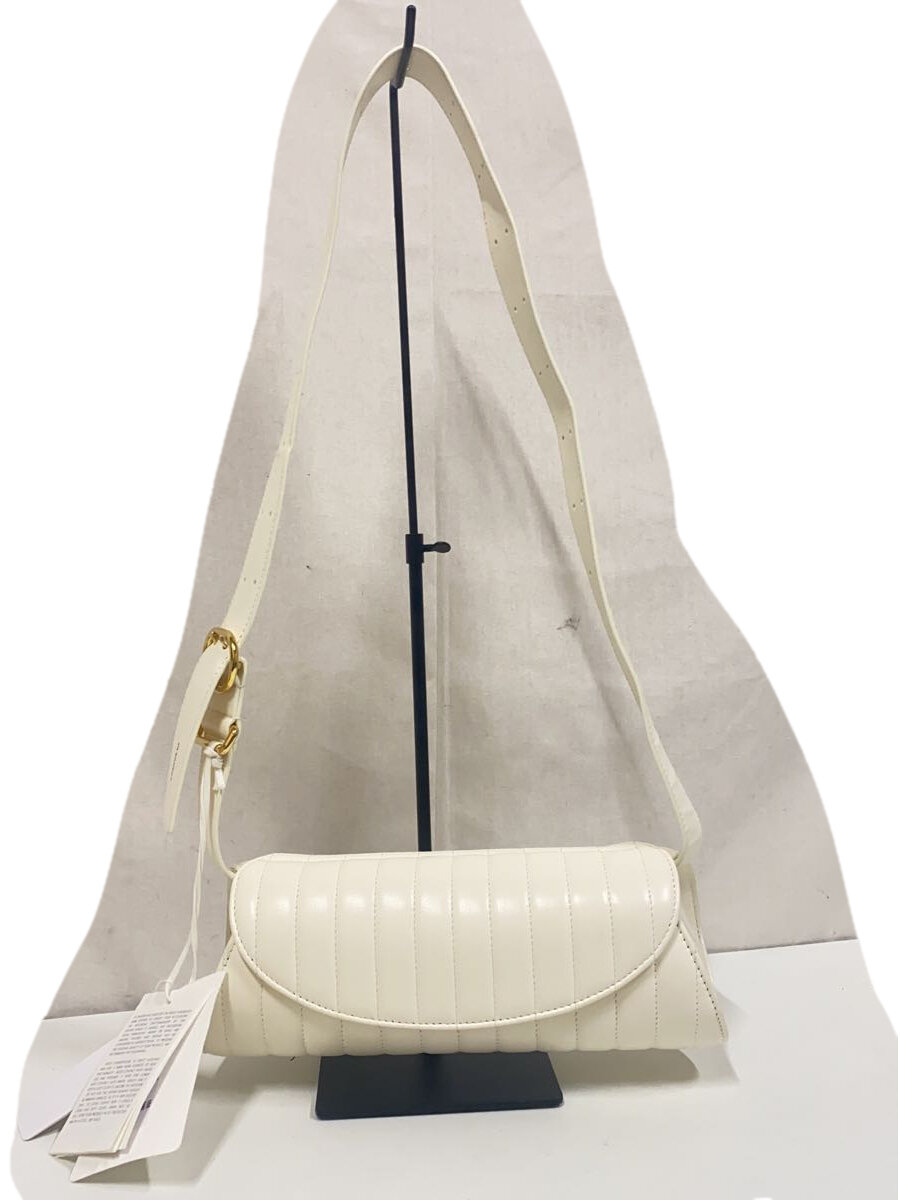 【中古】JIL SANDER◆CANNOLO SM QUILTED/バッグ/レザー/WHT/J08D0054【バッグ】｜2ｎｄ STREET 店