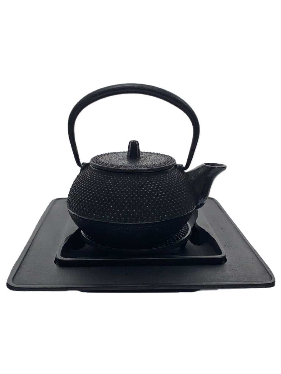 【中古】南部地方金物◆急須/灰皿/2点仕かける/BLK【勝手もと機材】 キッチン用品・食器・調理器具-食器・カトラリー・グラス-その他