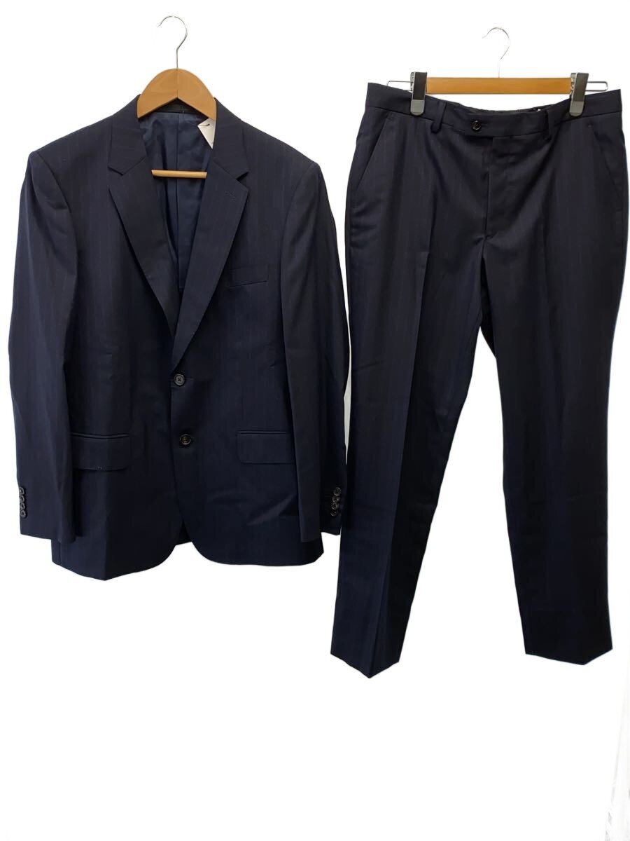 【中古】Paul Smith◆ドッテッドストライプシングル2B背広/SOHO FIT/セットアップ/L2/羊毛/153002-1439S【メンズウェア】