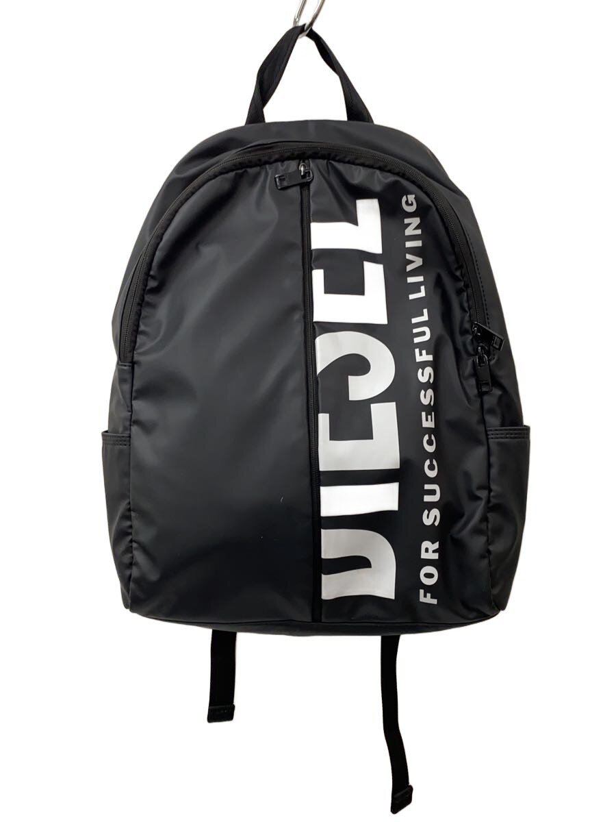 【中古】DIESEL◆背嚢/--/BLK/刷り上げる/X07343【御徒面子】