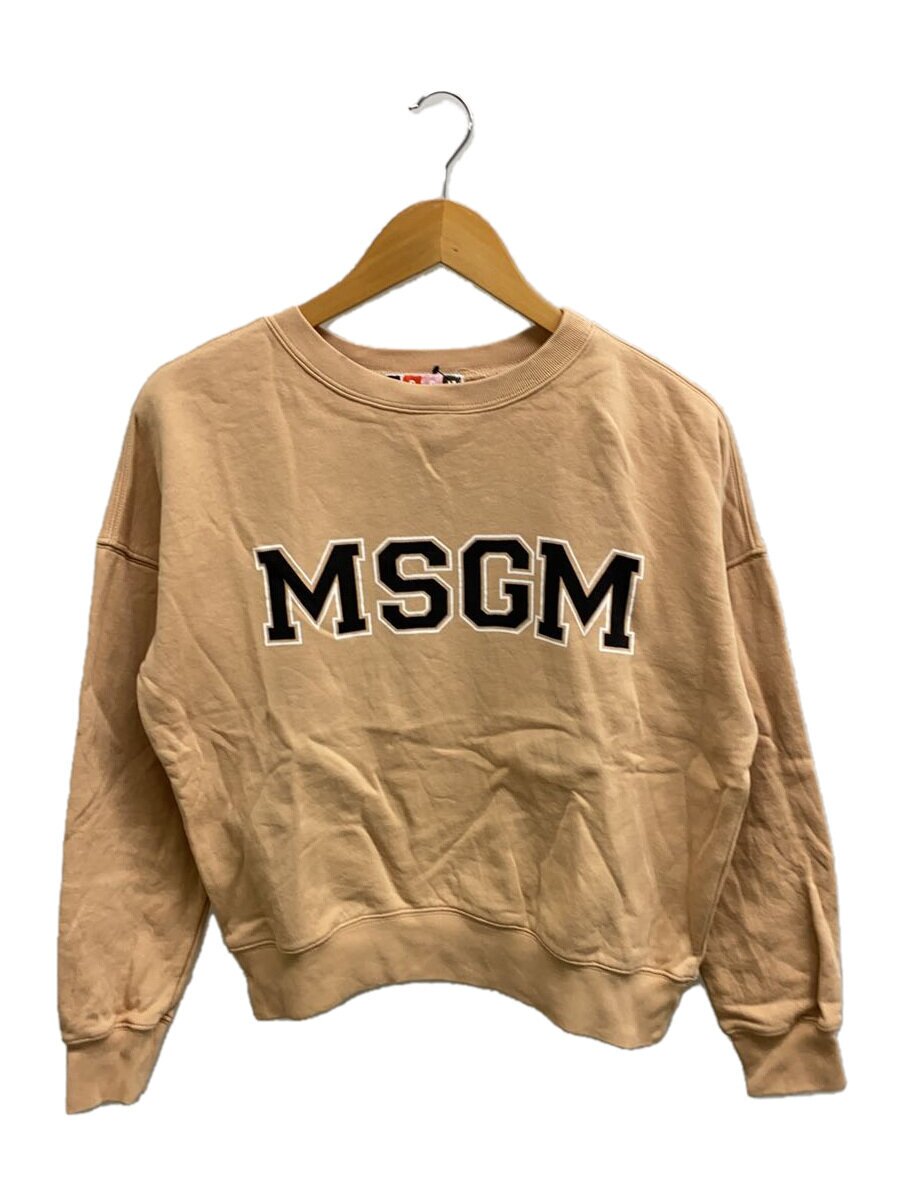 【中古】MSGM◆汗水/XS/綿織物/BEG【レディースお召しもの】