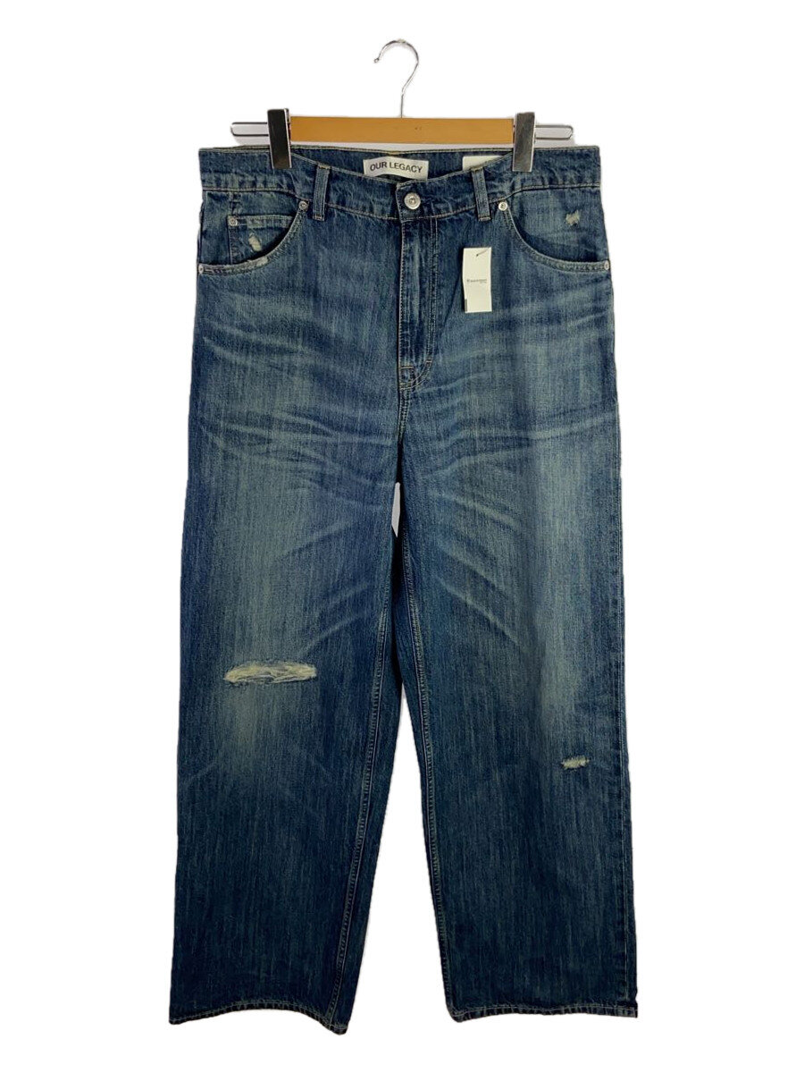 【中古】OUR LEGACY◆24AW/VAST CUT VINTAGE RUBBER/引っ切り無いズボン下/32/ジーンズ/IDG/M4245W//【メンズウェア】