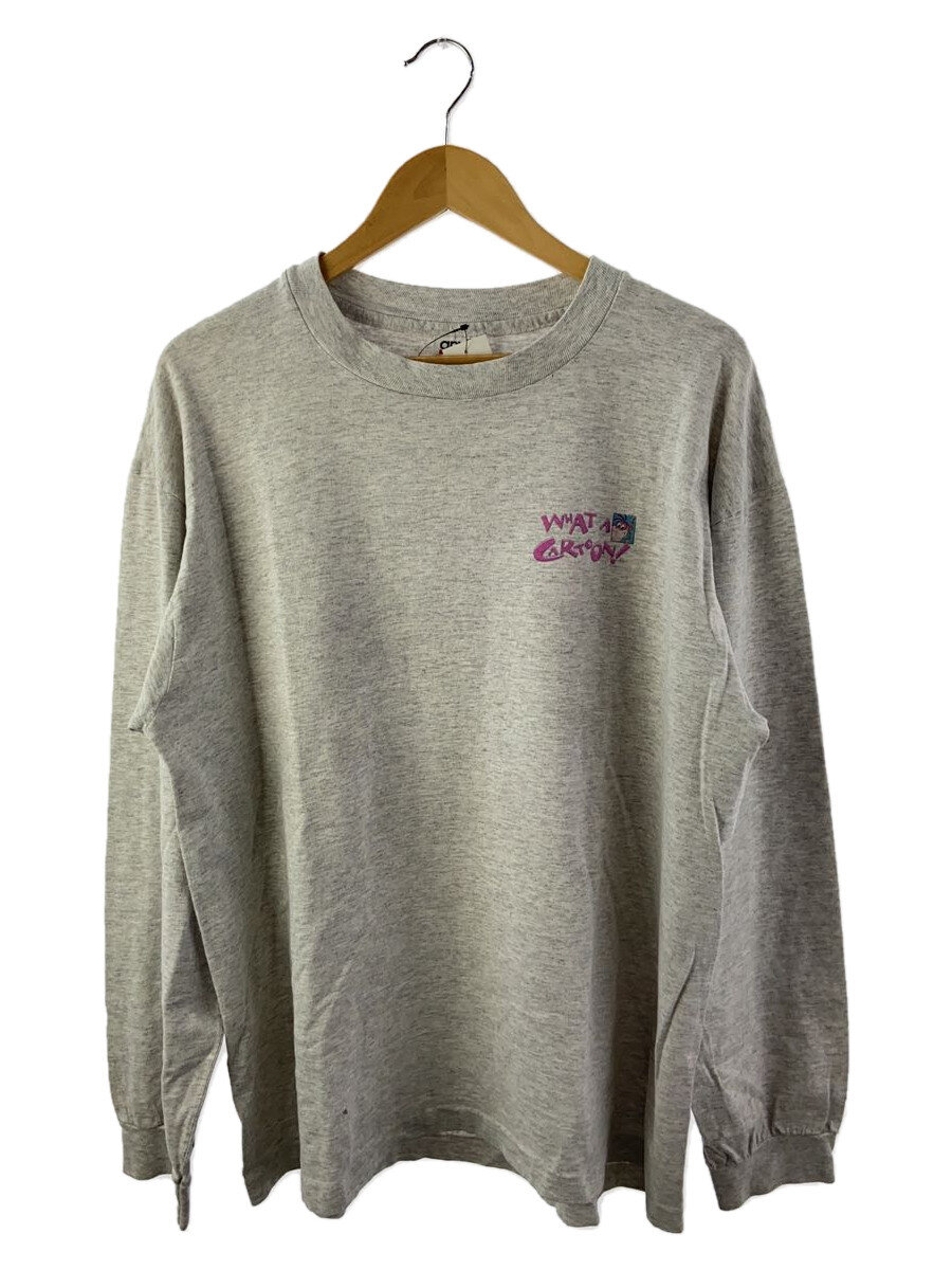 【中古】ANVIL◆長袖Tシャツ/XL/コットン/GRY【メンズウェア】｜2ｎｄ STREET 店